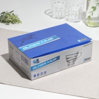 Набор кружек, стеклянный, d=8.5 см, h=8 см, 200 мл, 6 шт Набор кружек, стеклянный, d=8.5 см, h=8 см, 200 мл, 6 шт