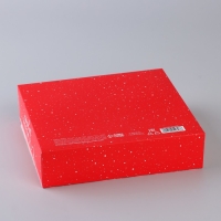 Коробка новогодняя складная &laquo;Снегири на ветке&raquo; 20 х18 х 5 см, Новый год