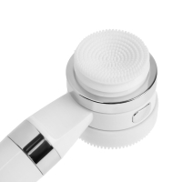 Лейка для душа ZEIN Z3548, d=60 мм, 3 режима, с резиновыми щётками, отсек для геля, белая Лейка для душа ZEIN Z3548, d=60 мм, 3 режима, с резиновыми щётками, отсек для геля, белая