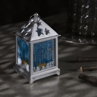 Светодиодная фигура «Фонарь с оленем» 6 × 13 × 6 см, пластик, батарейки AG13х3 (в комплекте), свечение тёплое белое Светодиодная фигура «Фонарь с оленем» 6 × 13 × 6 см, пластик, батарейки AG13х3 (в комплекте), свечение тёплое белое