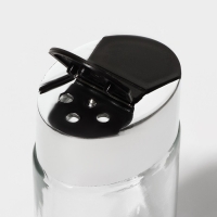 Солонка стеклянная Доляна «Классик», 140 мл, 4×5×10,5 см Солонка стеклянная Доляна «Классик», 140 мл, 4×5×10,5 см