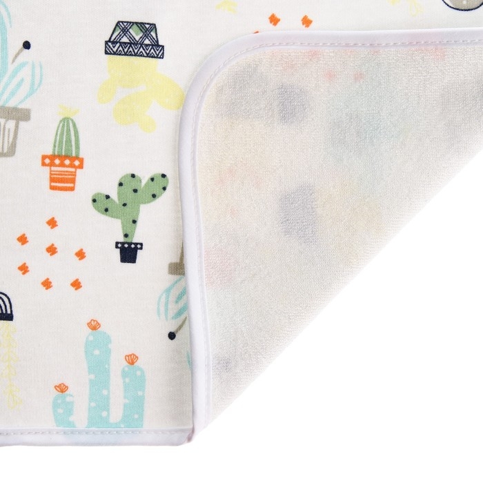 Пеленка на непромокаемой основе, 50*70 см &laquo;Кактусы&raquo;