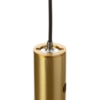Светильник подвесной "Сити" LED 5Вт 4000К золото 2,5х2,5х40-140см