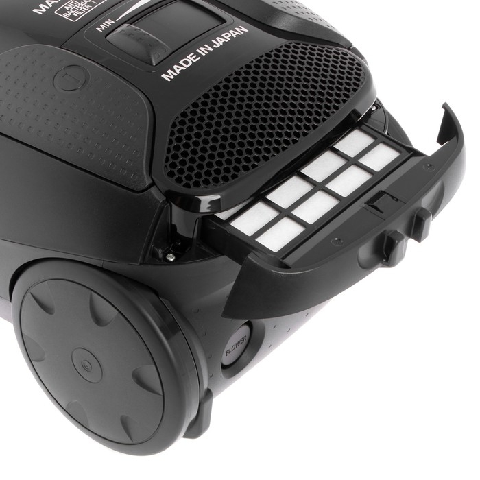 Пылесос PANASONIC MC-CJ913K, мешок, 2000 Вт, 6 л, шнур 5 м, чёрный Пылесос PANASONIC MC-CJ913K, мешок, 2000 Вт, 6 л, шнур 5 м, чёрный