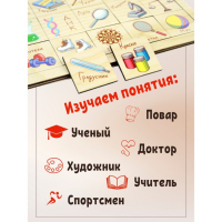 Развивающая игра &laquo;Ассоциации. Профессии&raquo;