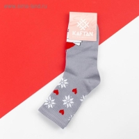 Носки новогодние женские KAFTAN "Котик" р. 36-39 (23-25 см) Носки новогодние женские KAFTAN "Котик" р. 36-39 (23-25 см)