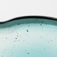 Тарелка керамическая неровный край &laquo;Синяя&raquo;, 27 см, цвет синий