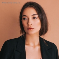 Колье «Фианит» на леске, розовое золочение, 38 см Колье «Фианит» на леске, розовое золочение, 38 см