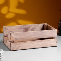 Кашпо деревянное 26х16х10 см натуральный Состареный дуб Кашпо деревянное 26х16х10 см натуральный Состареный дуб