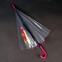 Зонт детский &laquo;Верю в чудеса!&raquo;&lrm; прозрачный, d=90см