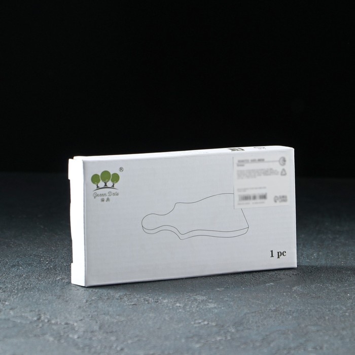 Блюдо стеклянное сервировочное &laquo;Флес&raquo;, 18&times;8,8 см