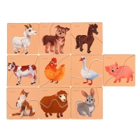 Разрезные картинки &laquo;Домашние животные&raquo;