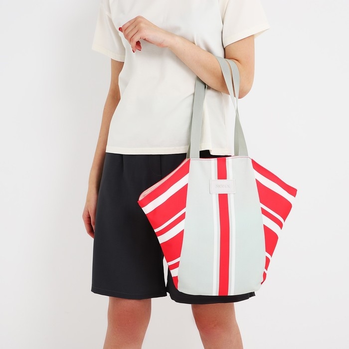 Сумка женская пляжная Сумка женская пляжная "Love" + бикини бэг