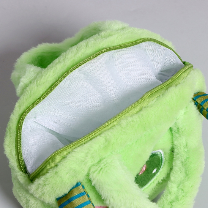 Сумка детская «Монстрик», 21 см, цвет зелёный Сумка детская «Монстрик», 21 см, цвет зелёный