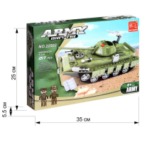 Конструктор &laquo;Танк&raquo;, 213 деталей