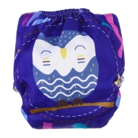 Трусики-подгузник, многоразовый &laquo;Совушка&raquo;, цвет фиолетовый, Крошка Я