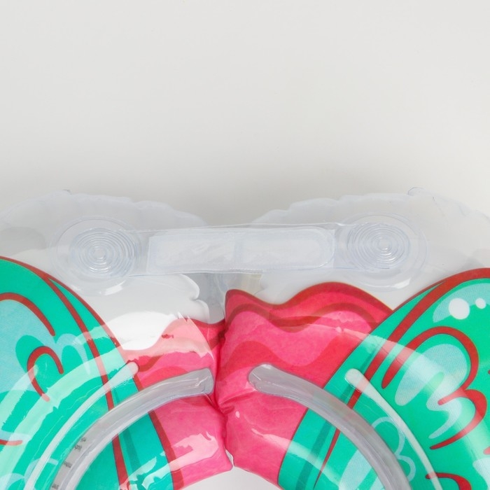 Круг для плавания на шею Flipper &laquo;Ангел&raquo;, надувной, с ручками, цвет розовый