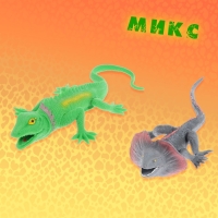 Фигурка животного тянущаяся «Ящерица», МИКС Фигурка животного тянущаяся «Ящерица», МИКС