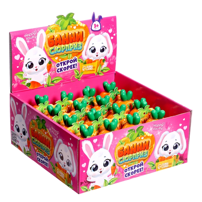 Игрушка «Банни-сюрприз» с наклейками Игрушка «Банни-сюрприз» с наклейками