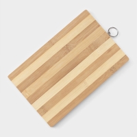 Доска разделочная деревянная Доляна &laquo;Зебра&raquo;, 28&times;18&times;1,7 см