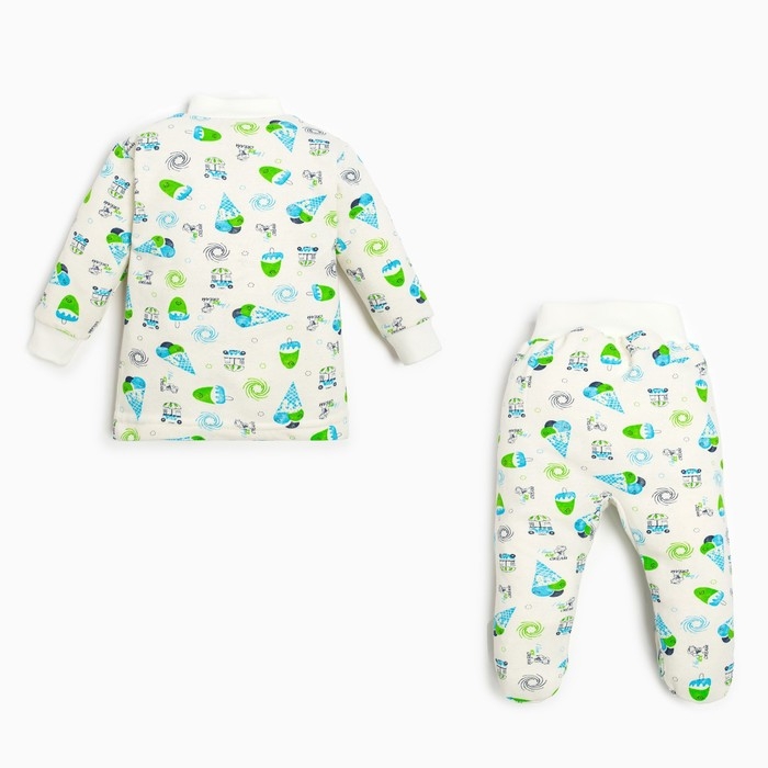 Комплект детский НАЧЁС, цвет белый, рост 80 см