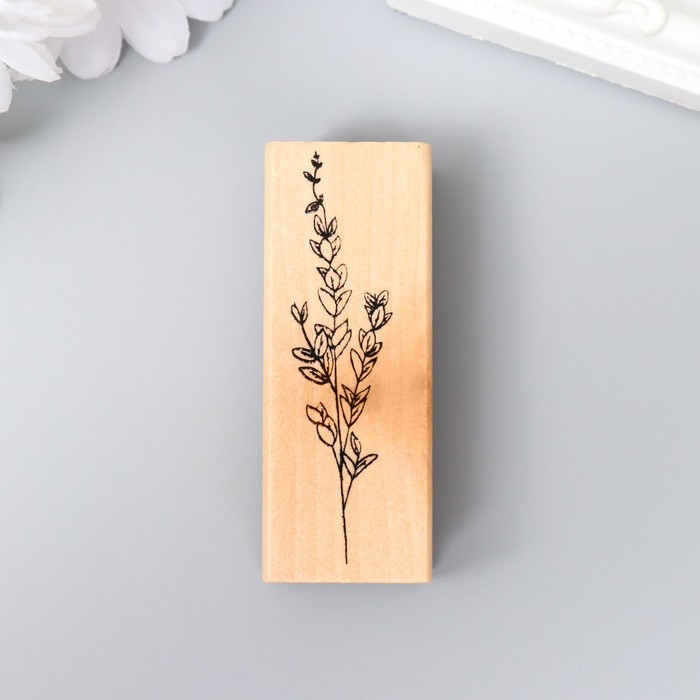 Печать дерево Печать дерево "Эвкалипт" 6,5х2,5 см