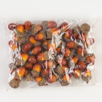 Декор &laquo;Жёлудь&raquo; набор 50 шт., размер: 2,5 &times; 1,5 см