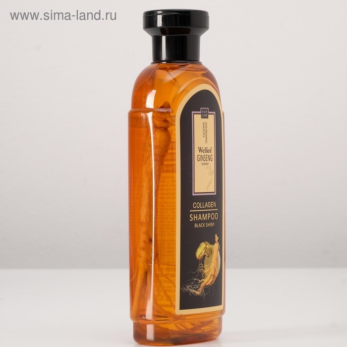 Шампунь для волос с женьшенем "Премиум" с цельным корнем, 420 мл