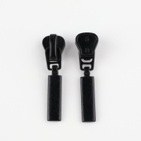 Бегунок автоматический для молнии &laquo;Трактор&raquo;, №5, 10 шт, цвет чёрный