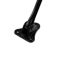 Фиксатор дверной LOCKLAND, "козья ножка", цвет черный Фиксатор дверной LOCKLAND, "козья ножка", цвет черный