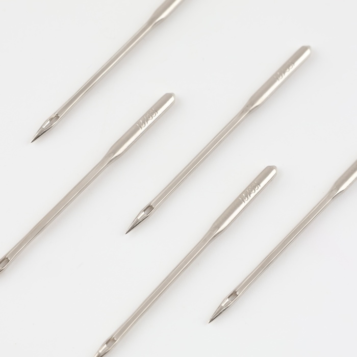 Иглы для бытовых швейных машин, универсальные, №130, 5 шт