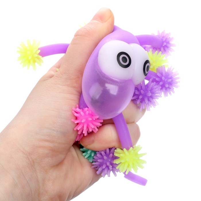 Ёжка &laquo;Медуза&raquo;, световой, цвета МИКС