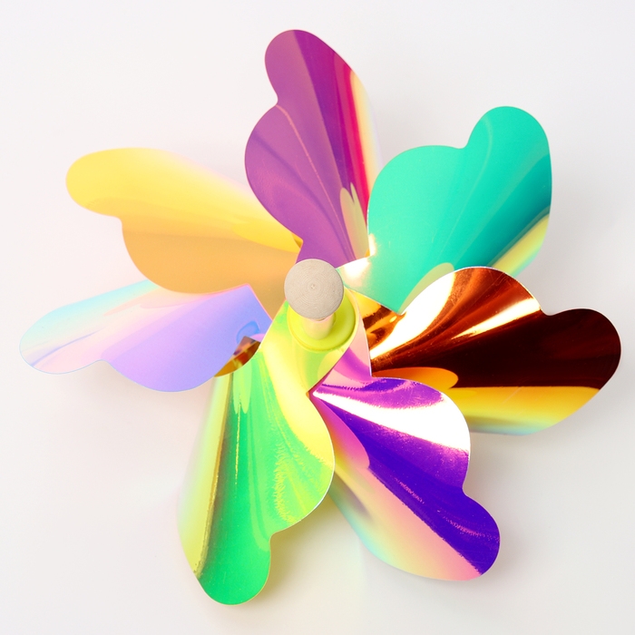 Ветерок «Цветочек» на деревянной палочке Ветерок «Цветочек» на деревянной палочке