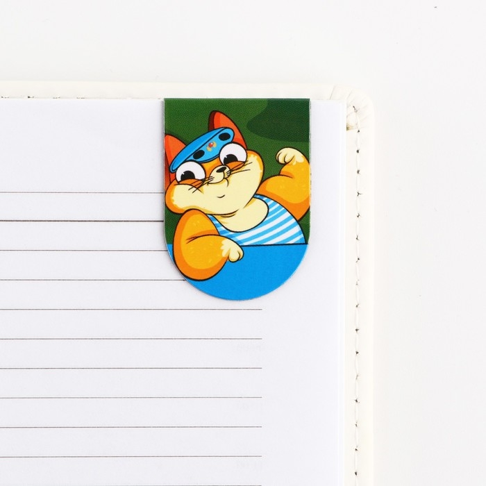 Закладки магнитные, 6 шт &laquo;Юный герой&raquo;