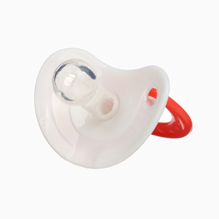 Набор: Соска - пустышка с держателем &laquo;Коала&raquo;, классичекая, +6 мес, цвет коралловый