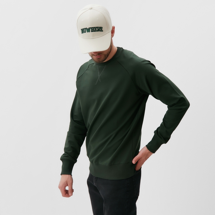 Толстовка мужская MIST Men's collection, р. 54, зеленый Толстовка мужская MIST Men's collection, р. 54, зеленый