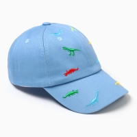 Кепка детская "Динозавры" MINAKU цв. синий, р-р 50 Кепка детская "Динозавры" MINAKU цв. синий, р-р 50