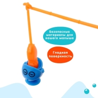 Рыбалка заводная &laquo;Рыбка&raquo;, 8 рыбок, с удочкой, МИКС