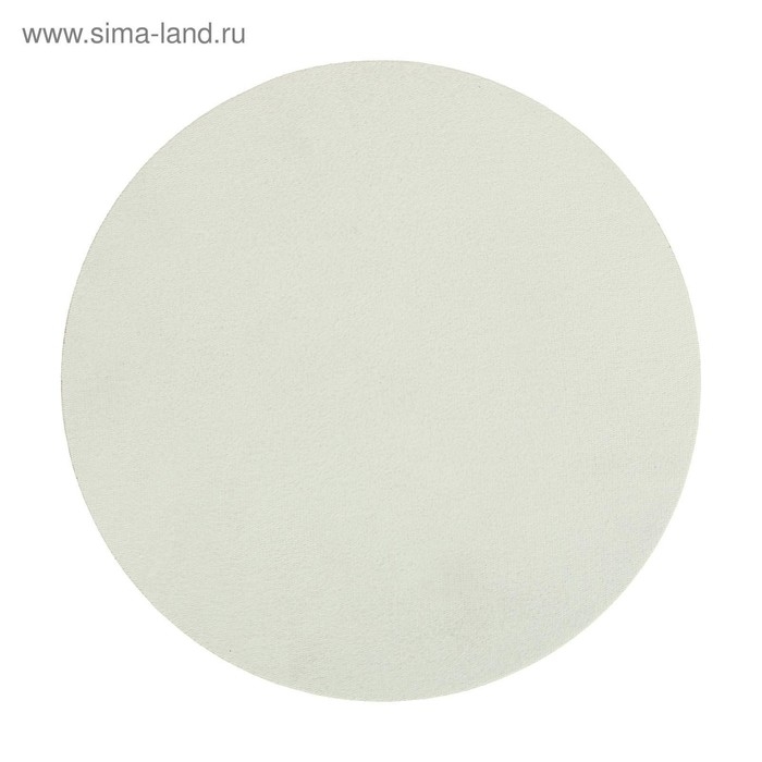 Холст круглый на оргалите 4мм, d-40 хлопок 100% акриловый грунт м/з 250г/м&sup2;