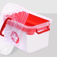 Ящик для хранения &laquo;Аптечка&raquo;, с вкладышем, 6,5 л