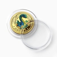 Монета новогодняя &laquo;Монета богатства&raquo; на Новый год, диам. 2,2 см