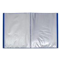 Папка с 30 вкладышами А4, 600 мкм, Calligrata, 15 мм, синяя Папка с 30 вкладышами А4, 600 мкм, Calligrata, 15 мм, синяя