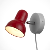 Бра с проводом "Севантос" Е27 40Вт красный 9х9х14 см Бра с проводом "Севантос" Е27 40Вт красный 9х9х14 см