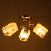 Люстра потолочная "Натали" 3х40Вт Е27 Цвет: Золото Люстра потолочная "Натали" 3х40Вт Е27 Цвет: Золото