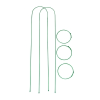 Шпалера, 170 &times; 30 &times; 1 см, металл, зелёная, &laquo;Ракета Клевер&raquo;