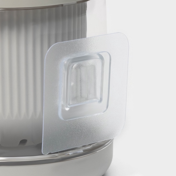 Ёршик для унитаза SAVANNA, настенный, силиконовый с емкостью для моющего средства, 10.5×10.5×41 см, белый Ёршик для унитаза SAVANNA, настенный, силиконовый с емкостью для моющего средства, 10.5×10.5×41 см, белый