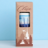 Свеча в колбе &laquo;Владивосток&raquo;, 8 х 3 см