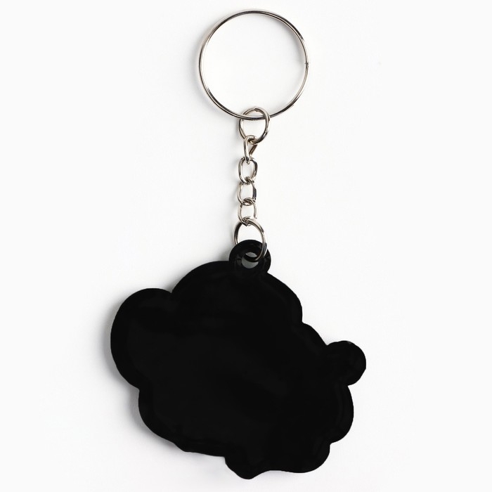 Брелок новогодний, для ключей, резиновый &laquo;Новогодний&raquo;, микс, 4 шт