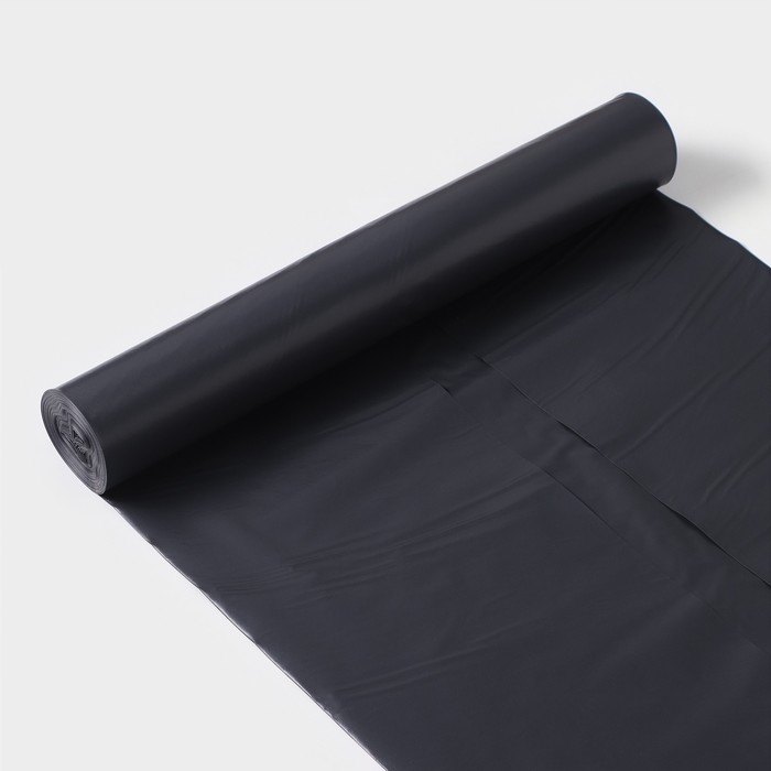 Мешки для мусора Доляна Extra Strong, 160 л, 90&times;110 см, 80 мкм, ПВД, 10 шт в рулоне, цвет чёрный