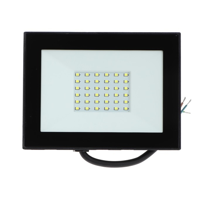 Прожектор светодиодный IN HOME СДО-7, 50 Вт, 230 В, 6500 К, IP65, черный Прожектор светодиодный IN HOME СДО-7, 50 Вт, 230 В, 6500 К, IP65, черный